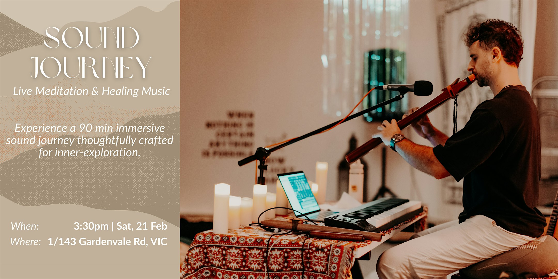 Sound Journey Experience | Live Meditation & Healing Music