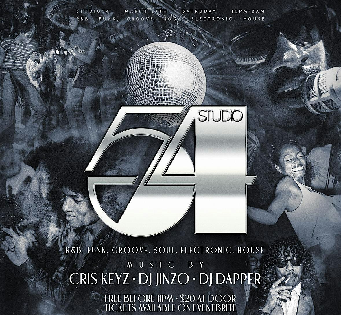 Studio 54: A Night Of Funk, Soul, Groove and Electronic Music