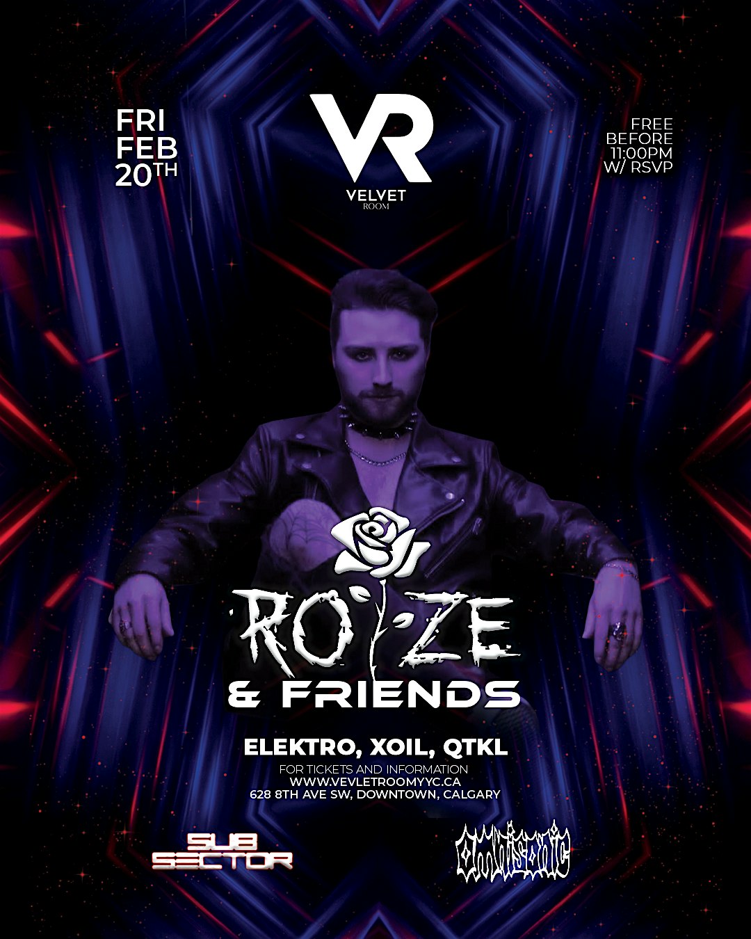 Sub Sector: Roze & Friends Flyer