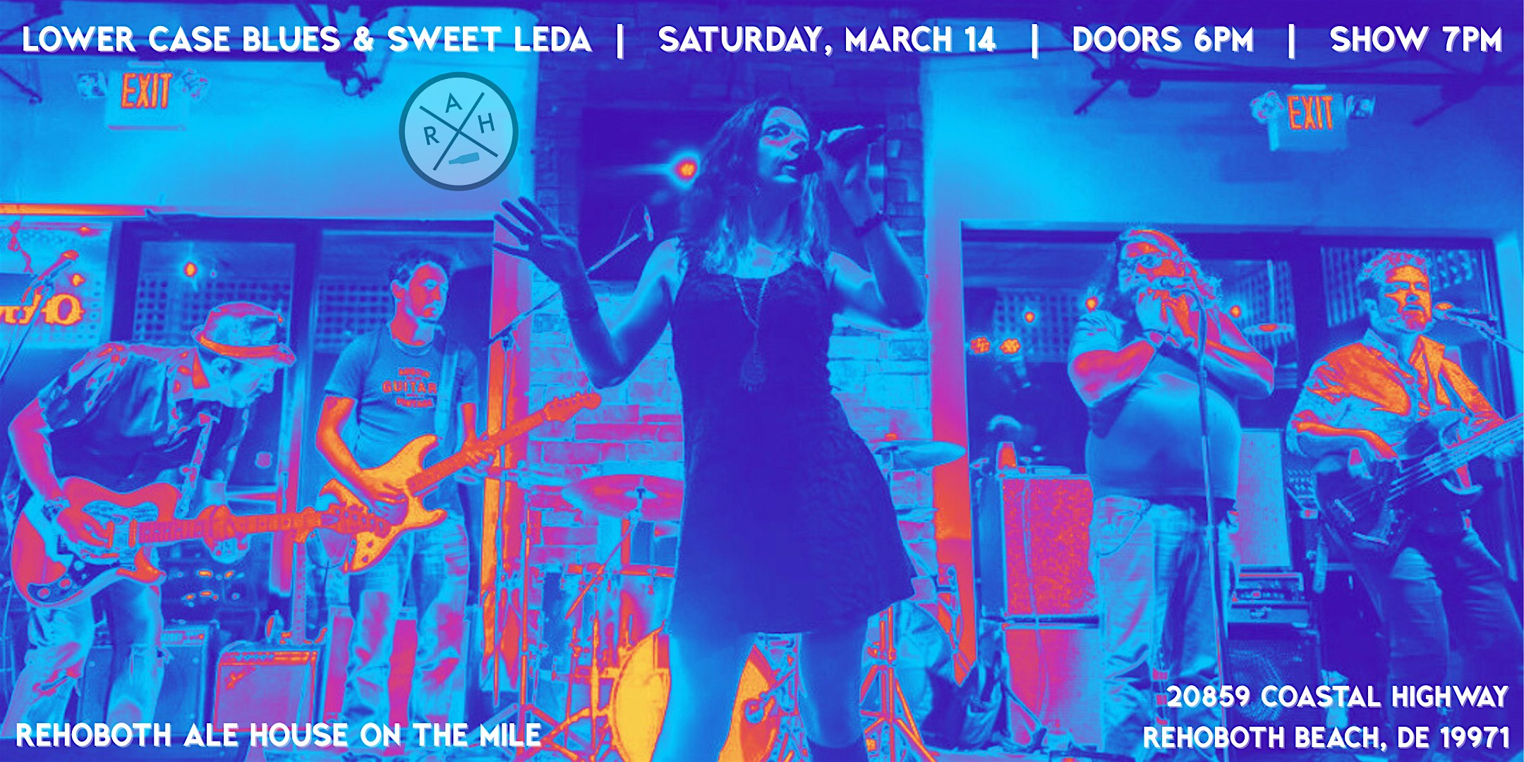 Sweet Leda & Lower Case Blues @ Rehoboth Ale House Mile