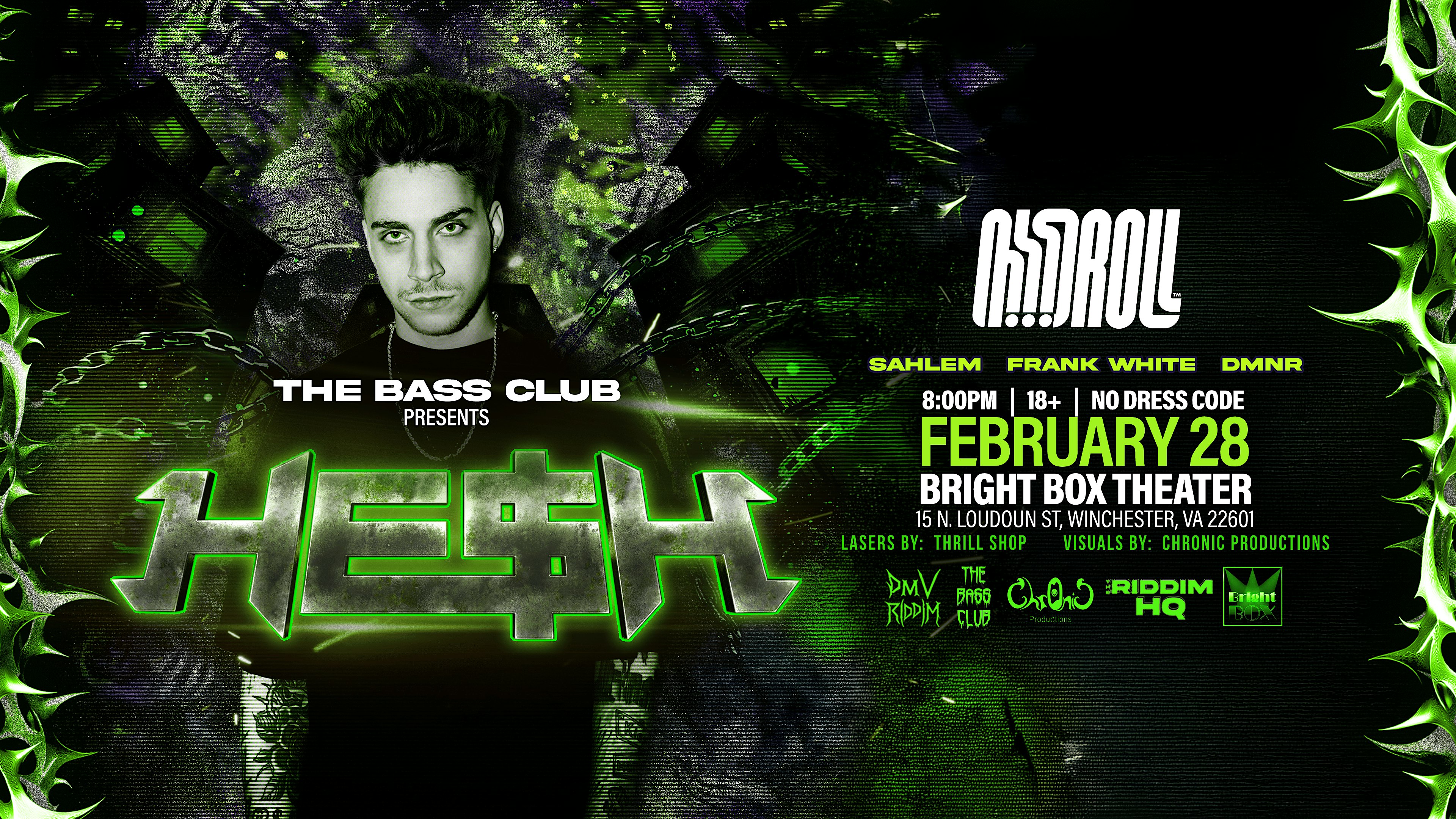 THE BASS CLUB PRESENTS:  HE$H