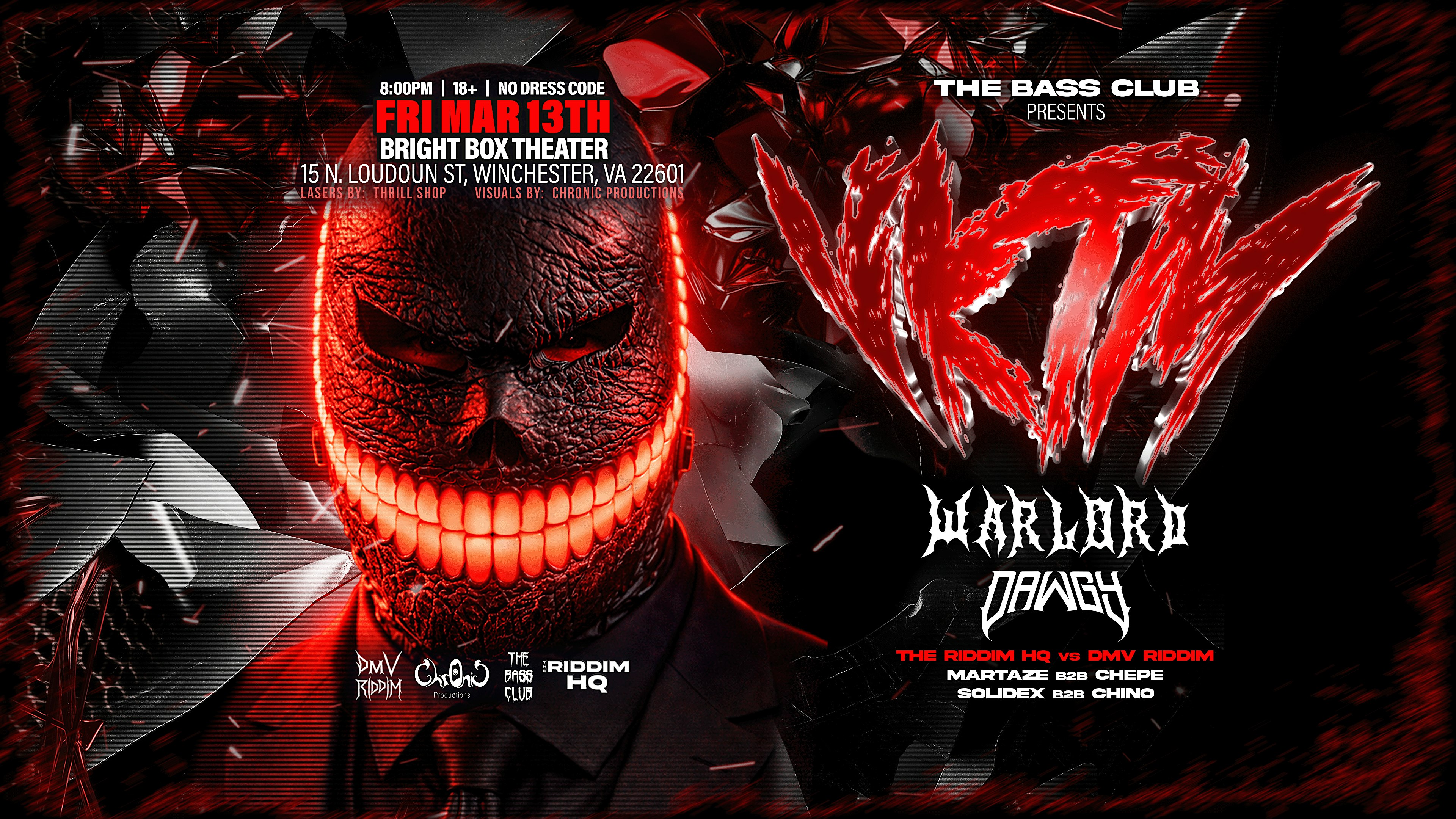 THE BASS CLUB PRESENTS:  VKTM