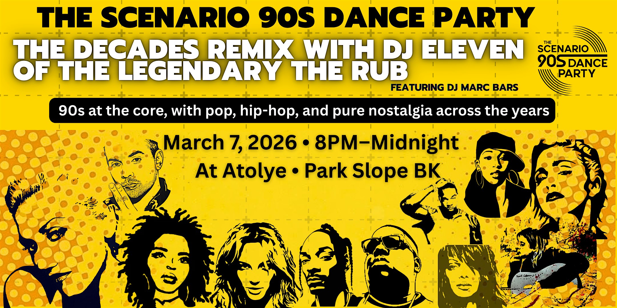The Scenario 90s Dance Party: The Decades Remix!