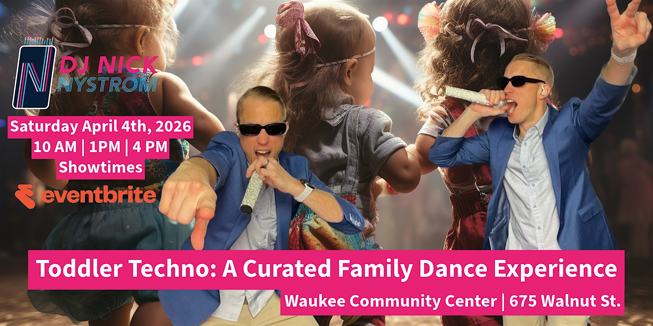 Toddler Techno: A Curated Family Dance Experience