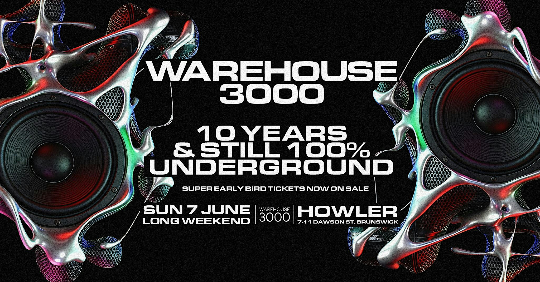 Warehouse3000 10 Years &  Still  100% Underground