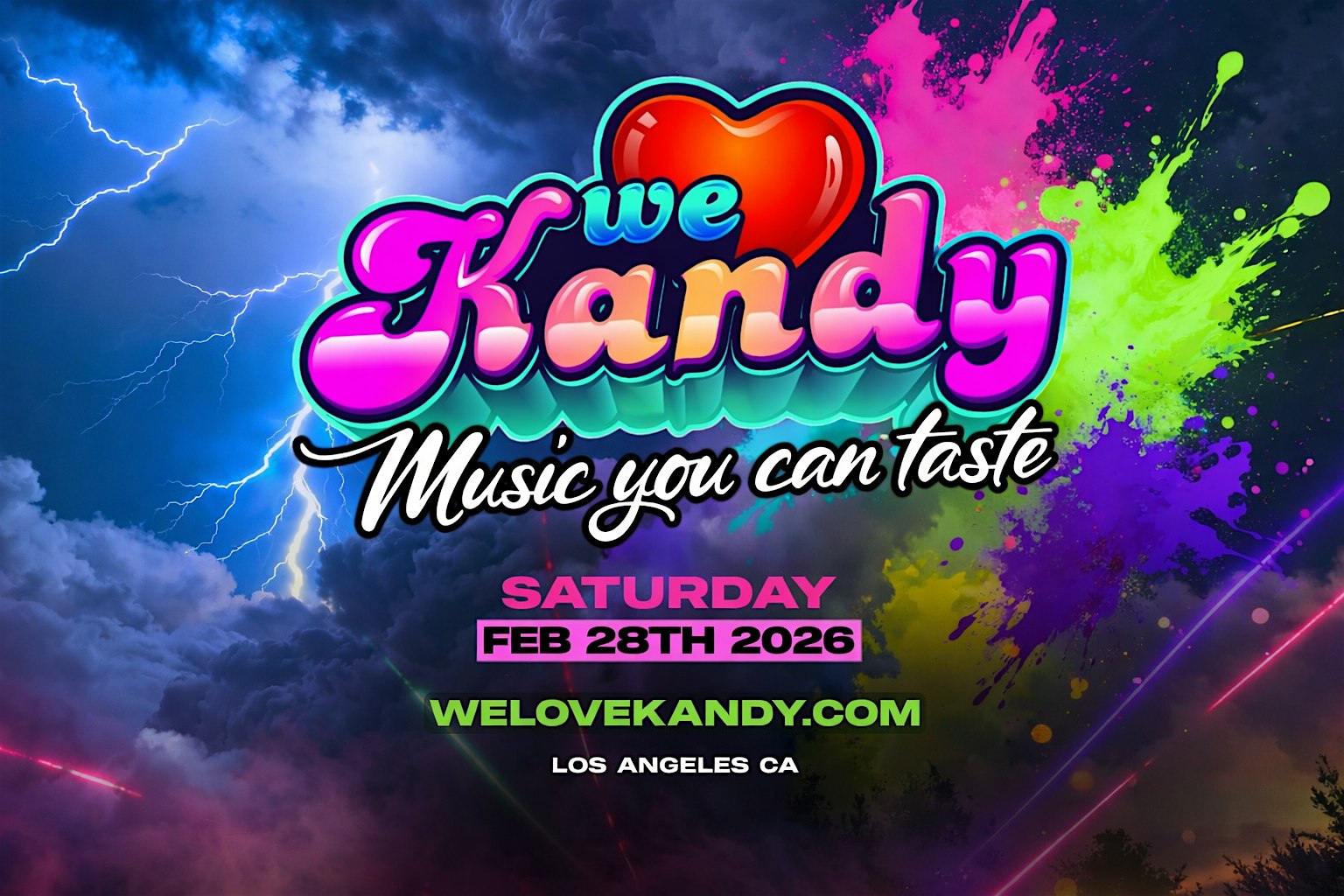 We Love Kandy Underground Rave Concert With Live Music Sets