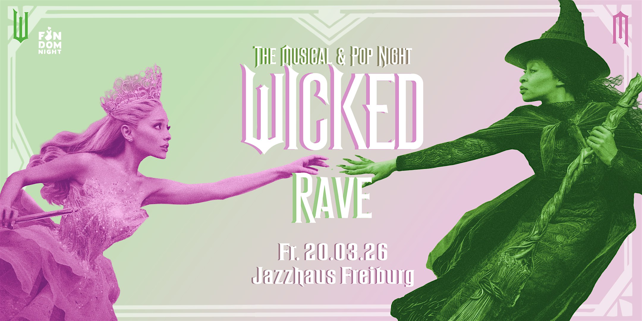 WICKED RAVE: The Musical & Pop Night // Jazzhaus Freiburg